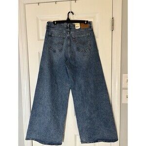 NWT Women’s Levi’s 728 High Rise Wide Leg Jeans 31x32 Boho Retro Punk Coastal